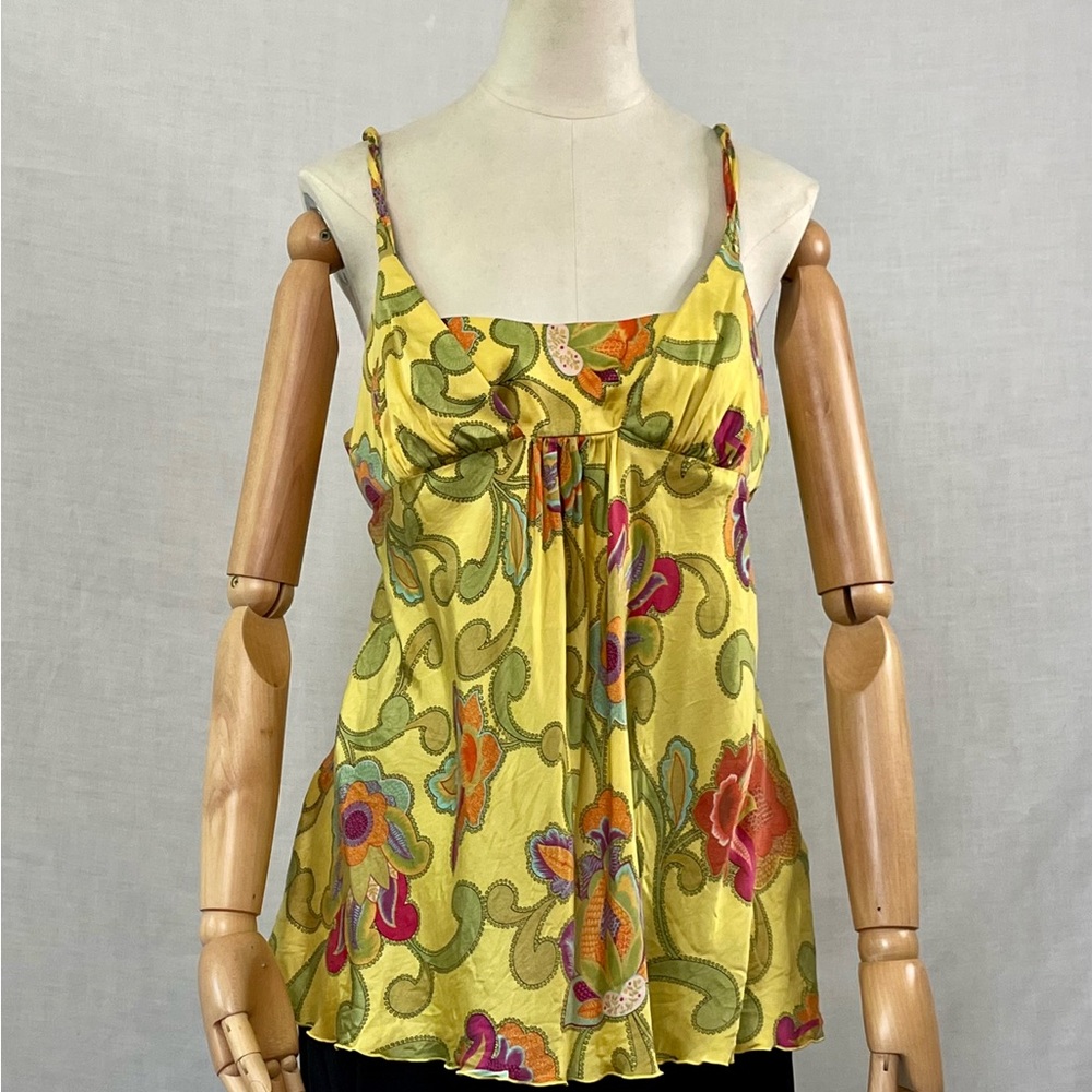 Trina Turk Silk Tank Size L